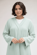 The Safiya Wavy Piping Abaya - TAL by The Abaya Lab