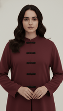 The Saja Minimal Knot Signature Abaya - TAL by The Abaya Lab