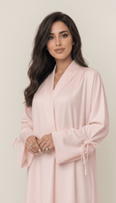 The Salsabeel Luxe Tie Sleeve Abaya - TAL by The Abaya Lab