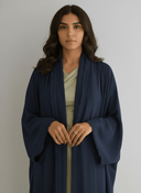 The Shamsa Fringe Cut Chiffon Abaya - TAL by The Abaya Lab