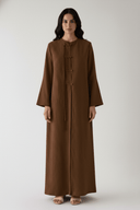 The Signature Tassel Mandarin Style Abaya - TAL by The Abaya Lab