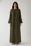 The Signature Tassel Mandarin Style Abaya - TAL by The Abaya Lab
