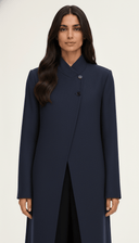 The Suhaya Tailored Cross - Over Collar Abaya - TAL by The Abaya Lab