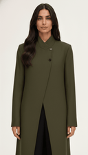The Suhaya Tailored Cross - Over Collar Abaya - TAL by The Abaya Lab