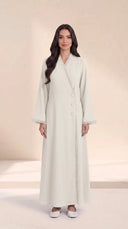 The Sumaya Classic Fringe Edge Abaya - TAL by The Abaya Lab
