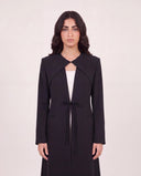 The Tala Tie-Front Panel Abaya - TAL by The Abaya Lab
