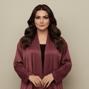 The Yara Buttoned Sleeves Open Abaya - TAL by The Abaya Lab