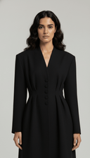 The Zahia Elevated Silhouette Abaya - TAL by The Abaya Lab