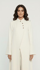 The Zayane Cross - Front and Flared Cuffs Abaya - TAL by The Abaya Lab
