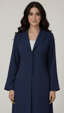 The Zaynah Luxe Collar Detail Abaya - TAL by The Abaya Lab