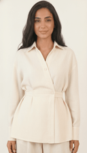 The Zobia Wrap Waist Co-Ord Set - TAL by The Abaya Lab