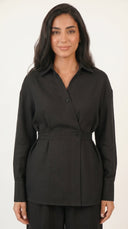 The Zobia Wrap Waist Co-Ord Set - TAL by The Abaya Lab