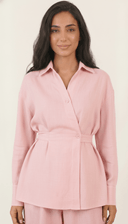 The Zobia Wrap Waist Co-Ord Set - TAL by The Abaya Lab