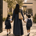 Back-to-School Morning Outfits for the School Run - TAL by The Abaya Lab