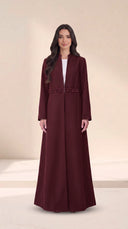 The Labiba Knot Waist Detail Abaya
