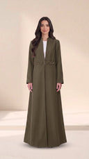 The Labiba Knot Waist Detail Abaya