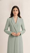 The Samah Tailored Shawl Collar Abaya