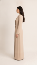 The Samah Tailored Shawl Collar Abaya