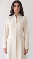 The Munthaha Tailored Button Detail Abaya
