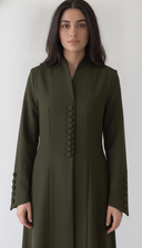 The Munthaha Tailored Button Detail Abaya