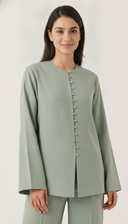 The Raneem Button Detail Co-Ord Set