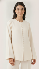 The Raneem Button Detail Co-Ord Set