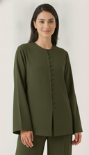 The Raneem Button Detail Co-Ord Set