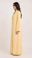 The Hawwa Double Button Detail Abaya