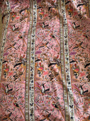 The Noor Blush Floral Print Abaya