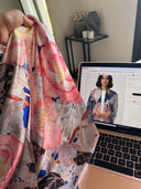 The Aya Multi-Color Floral Abaya