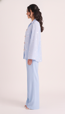 The Hamna Polka Dot Mandarin Button Detail Co-Ord Set