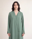 The Rufaida Wrap Detail Abaya