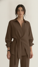 The Fida Tie-Waist Shirt Co-Ord Set