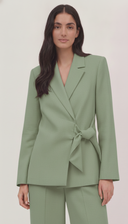 The Rawaan Tailored Wrap Blazer Co-Ord Set