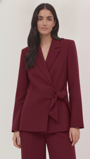 The Rawaan Tailored Wrap Blazer Co-Ord Set