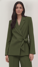 The Rawaan Tailored Wrap Blazer Co-Ord Set