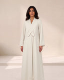 The Jouri Tailored Overlap Panel Abaya