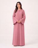 The Fariha Button Cuff Abaya