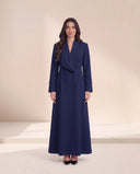 The Mumina Sculpted Lapel Tailored Abaya
