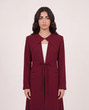 The Tala Tie-Front Panel Abaya