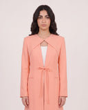 The Tala Tie-Front Panel Abaya