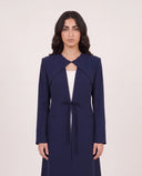 The Tala Tie-Front Panel Abaya