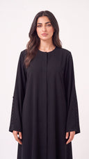 The Fariha Button Cuff Abaya