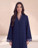 The Zuhaira Scalloped Organza Detail Abaya