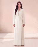The Hareer Wrap Detail Abaya with Side Tie