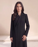 The Sheikah Tailored Wrap Collar Closed Abaya