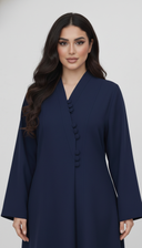 The Saher Tailored Button Front Abaya