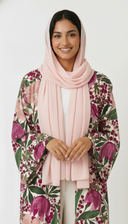 The Suhad Flora Print Open Abaya