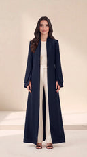 The Layla Tailored Abaya with Layered Cuffs