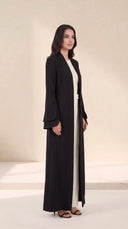 The Layla Tailored Abaya with Layered Cuffs